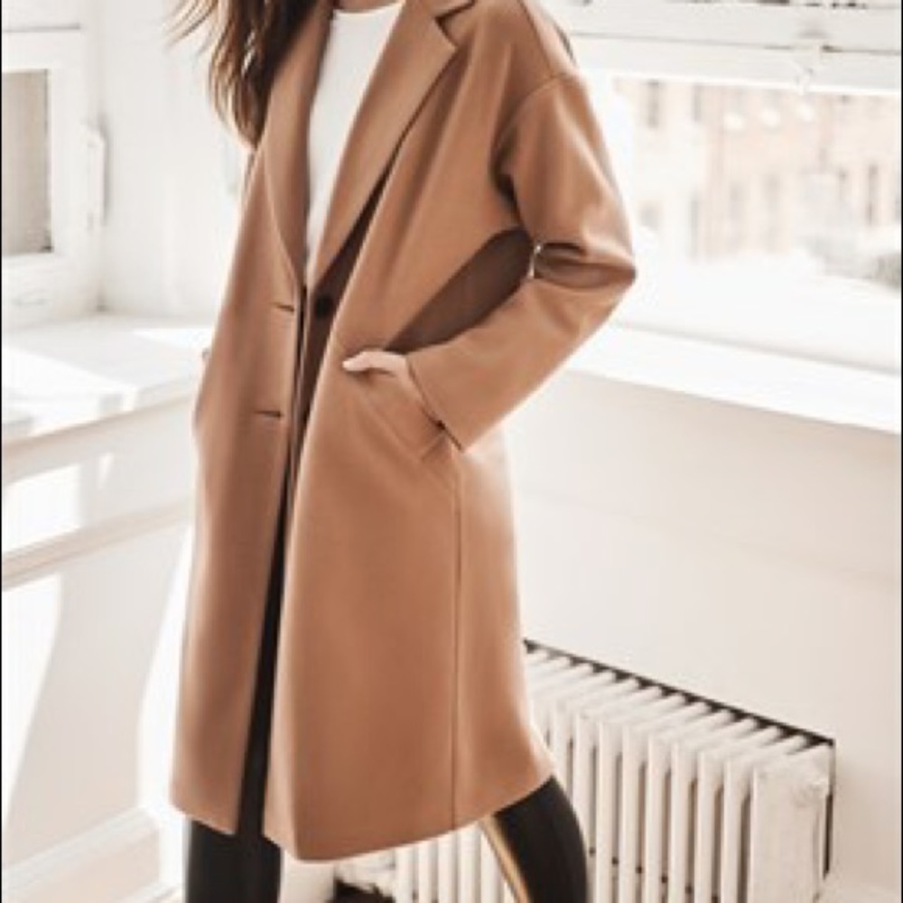 Dynamite Tan Trench Coat